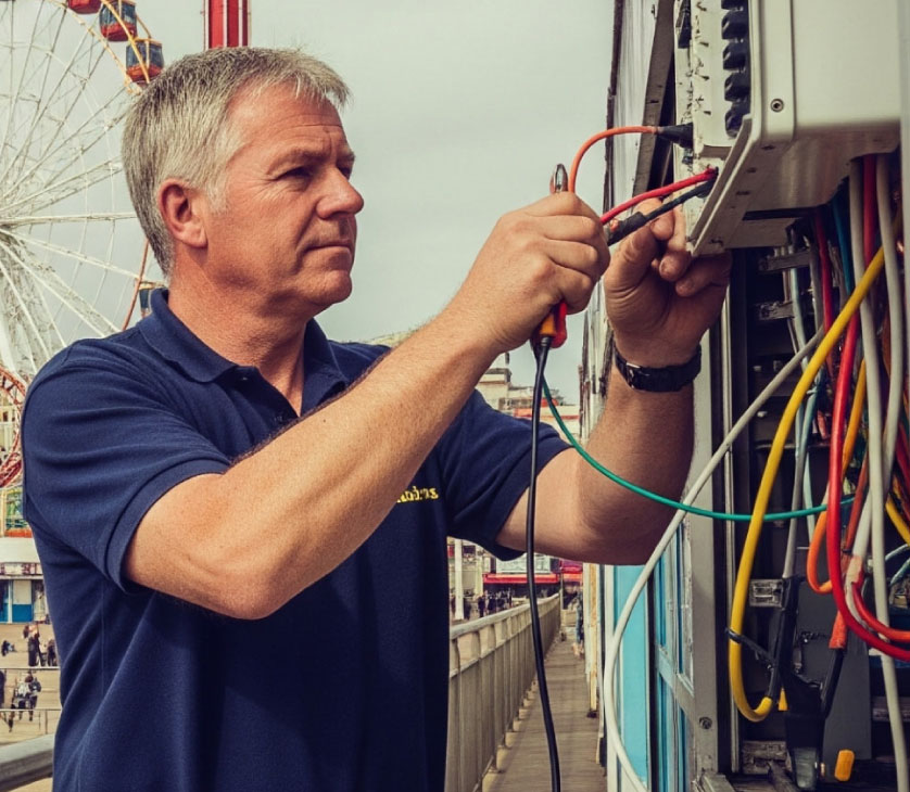 north-west-trades-digital---electrician-at-work-in-blackpool